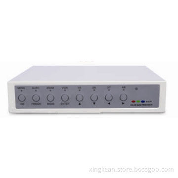 4CH Quad Processor with Full Real-time Display/Video Moving/Detecting Alarm and 12V DC Power Supply